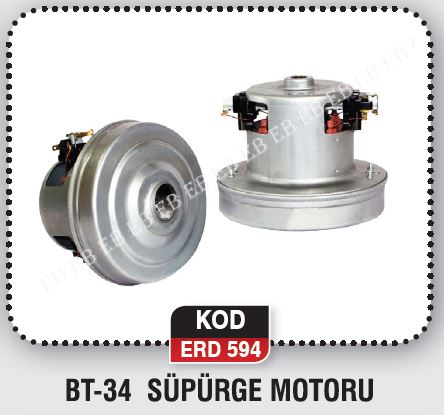 BT-34 SÜPÜRGE MOTORU ERD 594